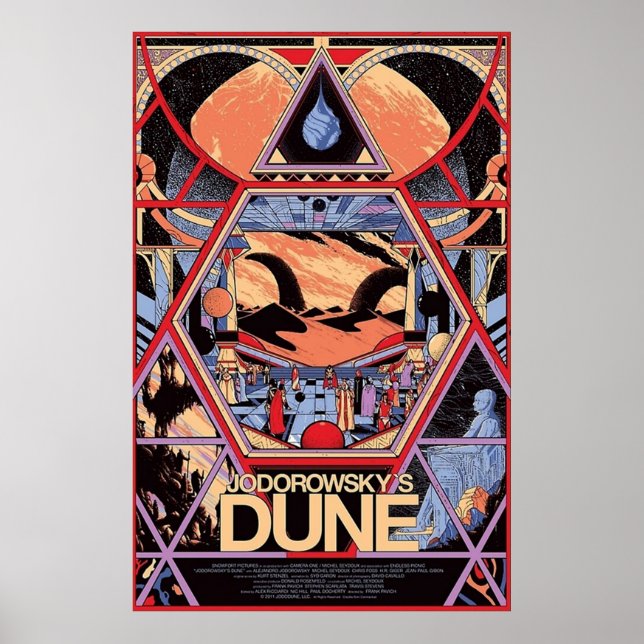 Jodorowskys Dunes Poster (Front)