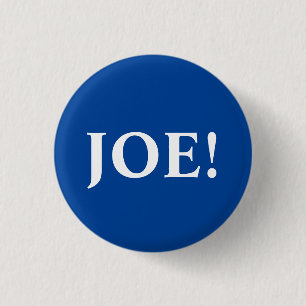 JOE! 3 CM ROUND BADGE