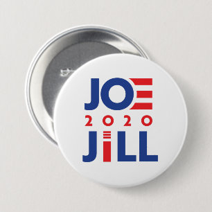 JOE AND JILL 2020 7.5 CM ROUND BADGE