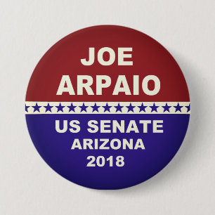 Joe Arpaio US Senate 2018 Arizona 7.5 Cm Round Badge