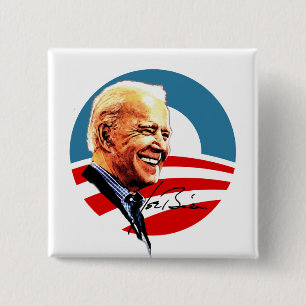 Joe Biden 2020 15 Cm Square Badge