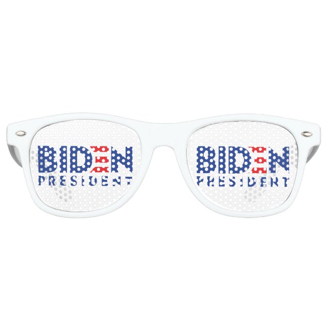Joe Biden 2020 Biden for President Retro Sunglasses (Front)