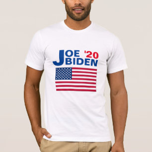 Joe  Biden '20 with American Flag T-Shirt