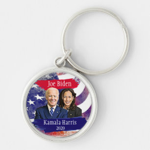 Joe Biden and Kamala Harris 2020 Election Car Key Ring