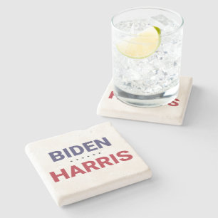 Joe Biden and Kamala Harris (2020 US Election) Stone Coaster