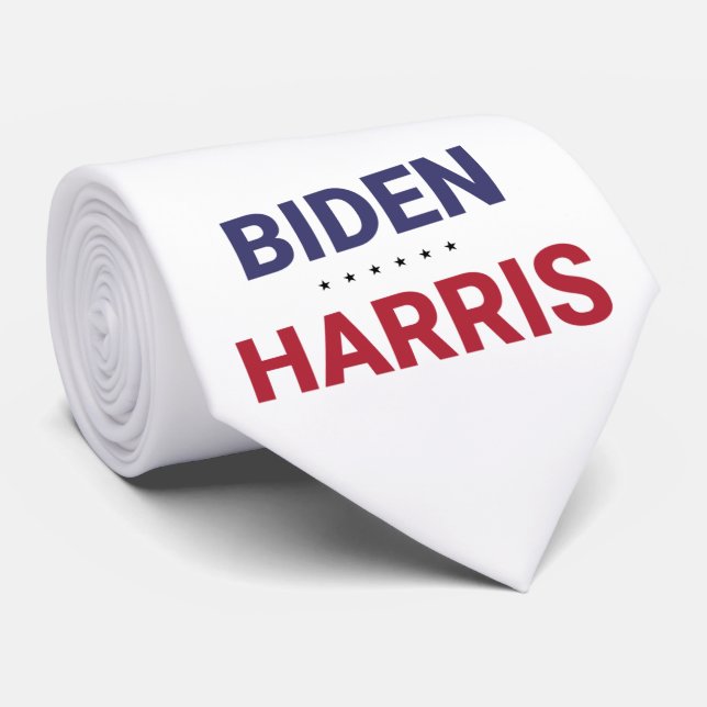 Joe Biden and Kamala Harris (2020 US Election) Tie (Rolled)