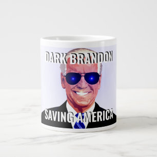 Joe Biden as Dark Brandon Giant Coffee Mug