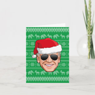 Joe Biden Aviators Holiday Card