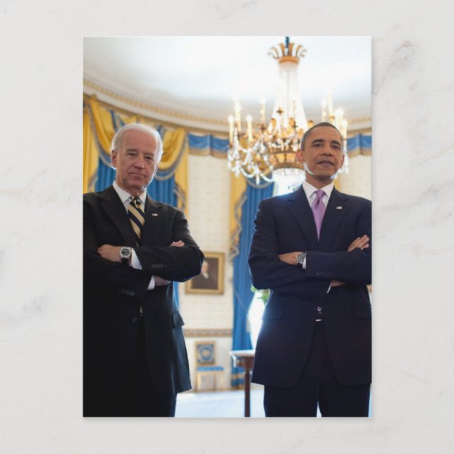 Joe! Biden & Barack Obama Postcard (Front)
