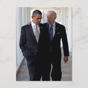 Joe! Biden & Barack Obama Postcard