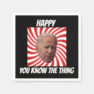 JOE BIDEN BIRTHDAY ANY OCCASION PARTY NAPKINS