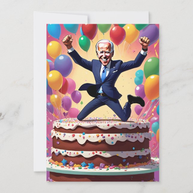Joe Biden birthday card (Front)