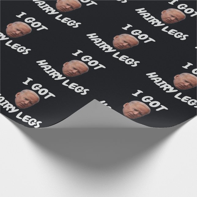 JOE BIDEN BIRTHDAY FUNNY WRAPPING PAPER (Corner)