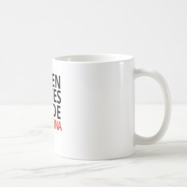 Joe Biden BLM 2020 Vote  Support Trump Funny Coffee Mug (Right)
