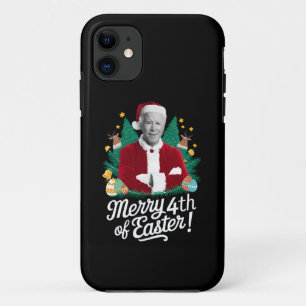 Joe Biden Christmas Santa Merry 4th Of Easter Xmas Case-Mate iPhone Case