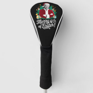 Joe Biden Christmas Santa Merry 4th Of Easter Xmas Golf Head Cover