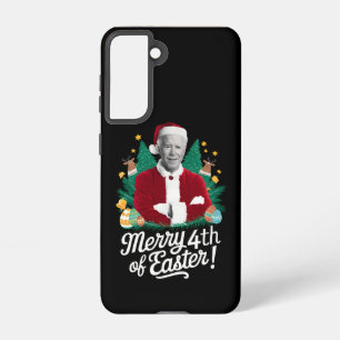 Joe Biden Christmas Santa Merry 4th Of Easter Xmas Samsung Galaxy Case