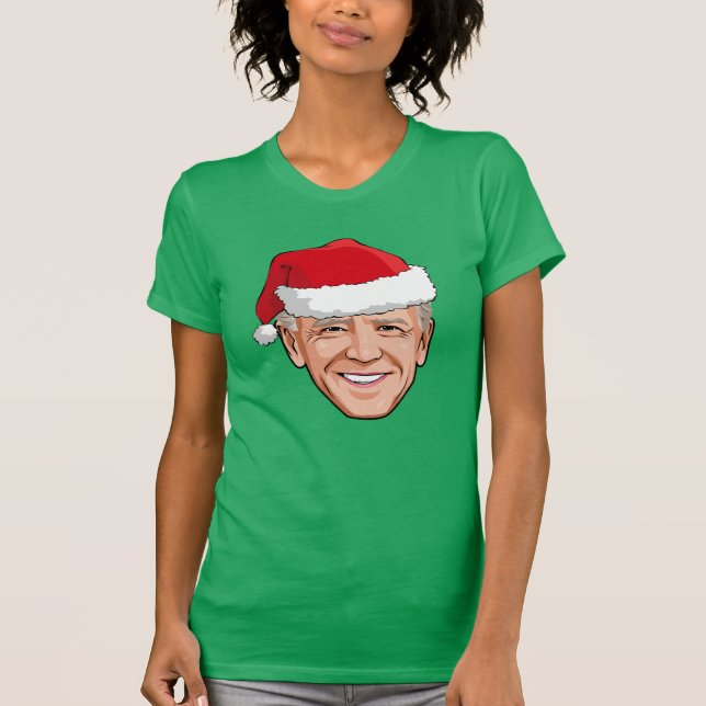 Joe Biden Christmas T-Shirt (Front)