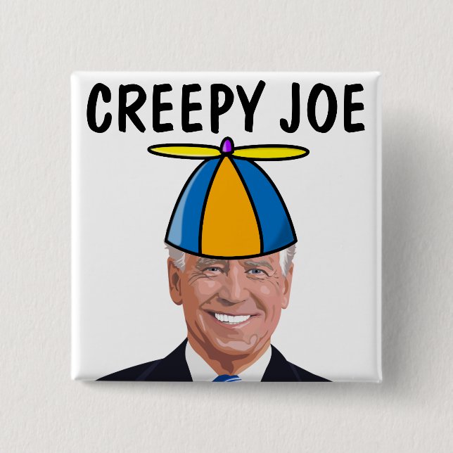 JOE BIDEN CREEPY JOE BUTTONS (Front)