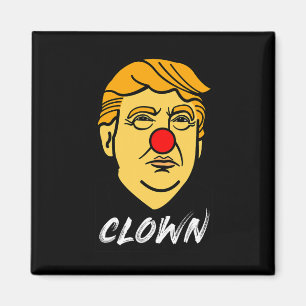 Joe Biden Donald Trump Clown Circus Magnet