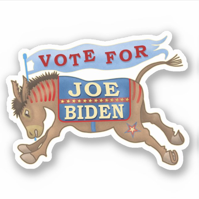 Joe Biden for President 2020 Democrat Donkey (Front)