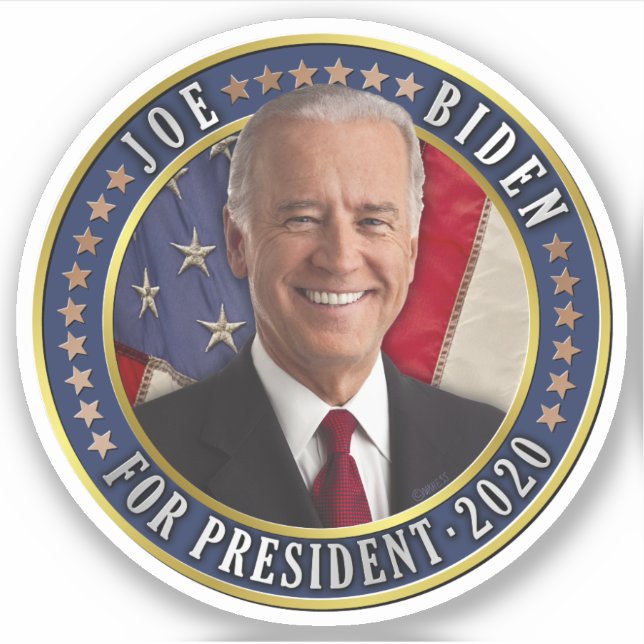 Joe Biden for President 2020 Democrat Photo (Front)
