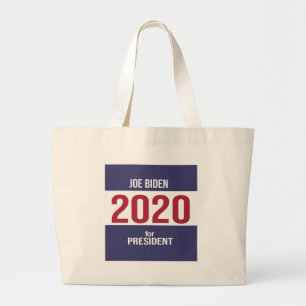 Joe Biden For President 2020 USA Election Large Tote Bag