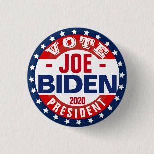 Joe Biden for President 3 Cm Round Badge