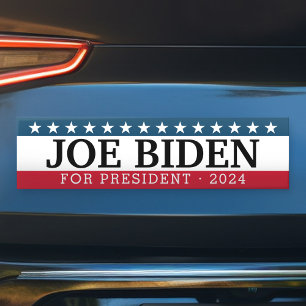 Joe Biden for President - Traditional Design 2024 Bumper Sticker