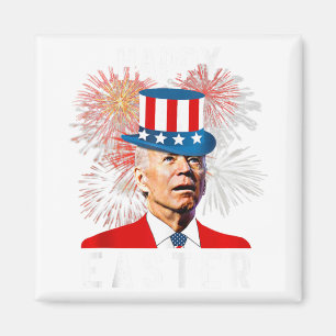 Joe Biden Happy Easter For Funny 4th Of July Tank Magnet