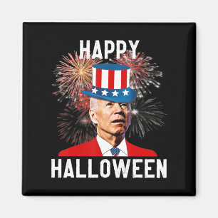 Joe Biden Happy Halloween For Fun th Of July Magnet