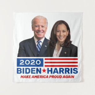Joe Biden Kamala Harris 2020 Backdrop Banners Tapestry