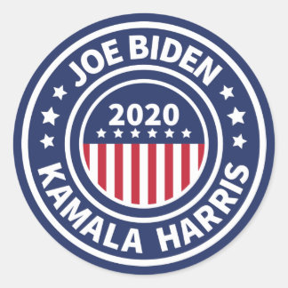 Joe Biden Kamala Harris 2020 Classic Round Sticker