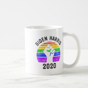 Joe Biden Kamala Harris 2020 Rainbow Gay Pride Lgb Coffee Mug