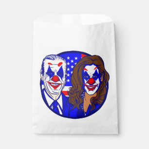 joe biden kamala harris clowns funny favour bags