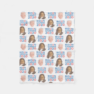 Joe Biden & Kamala Harris Fleece Blanket