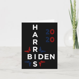 Joe Biden Kamala Harris President And Vp 2020 Card