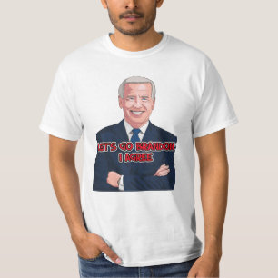 JOE BIDEN LET'S GO BRANDON I AGREE t-shirts tees