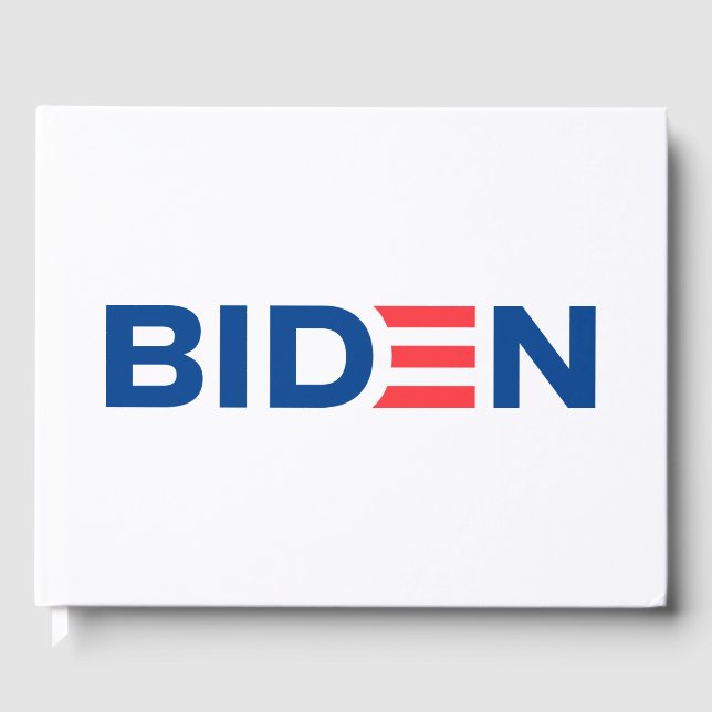 Joe Biden Logo Guest Book (Front)