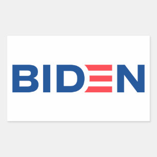 Joe Biden Logo Rectangular Sticker