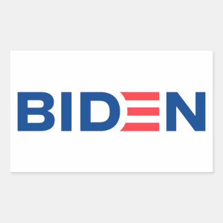 Joe Biden Logo Rectangular Sticker