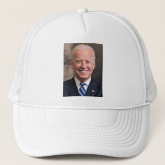 Joe Biden Portrait Photo Trucker Hat