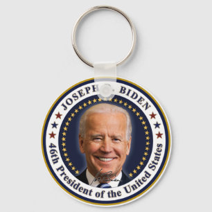 Joe Biden President Inauguration Day Souvenir Key Ring