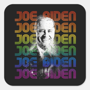 Joe Biden Pride Square Sticker