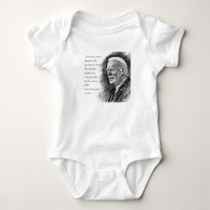 Joe Biden & Quote Baby Bodysuit