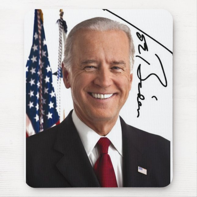 Joe Biden Signature Mousepad (Front)