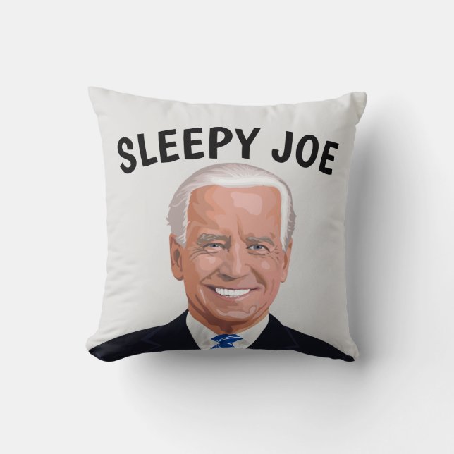 JOE BIDEN SLEEPY JOE REVERSIBLE  PILLOWS (Front)