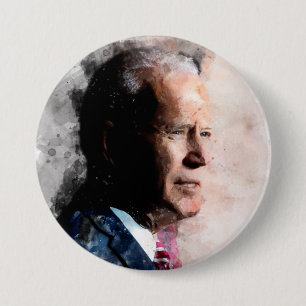 Joe Biden with Battle for the Soul of the Nation 7.5 Cm Round Badge
