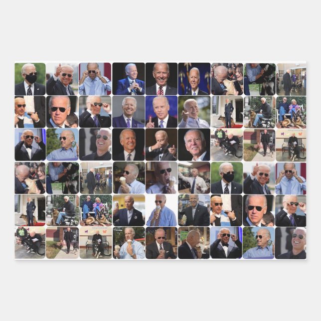 Joe Biden Wrapping Paper (Front)