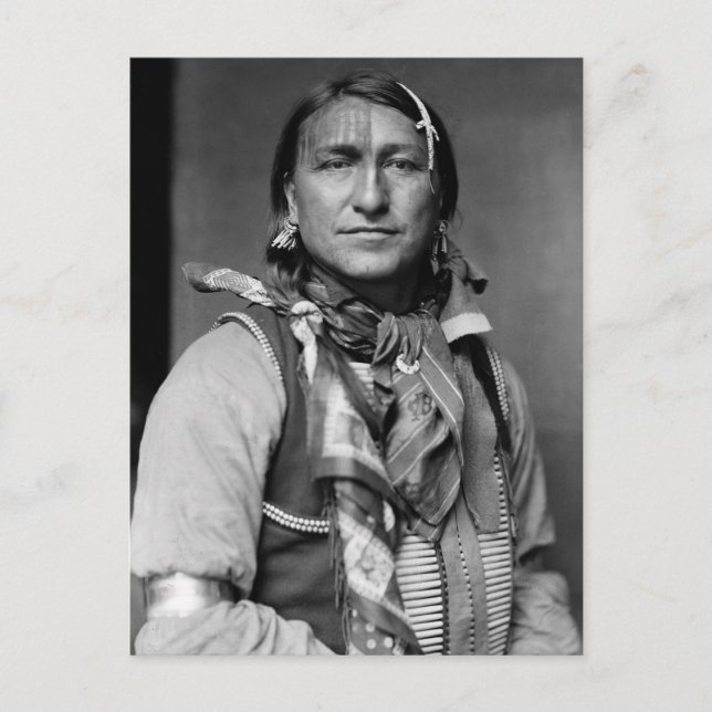 Joe Black Fox, 1900 Postcard (Front)